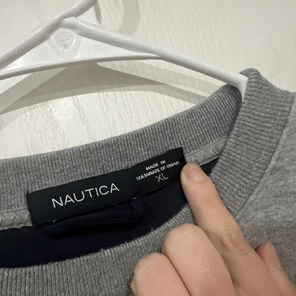 FINAL PRICE Men's Nautica Gray Sweater - Picture 2 of 6